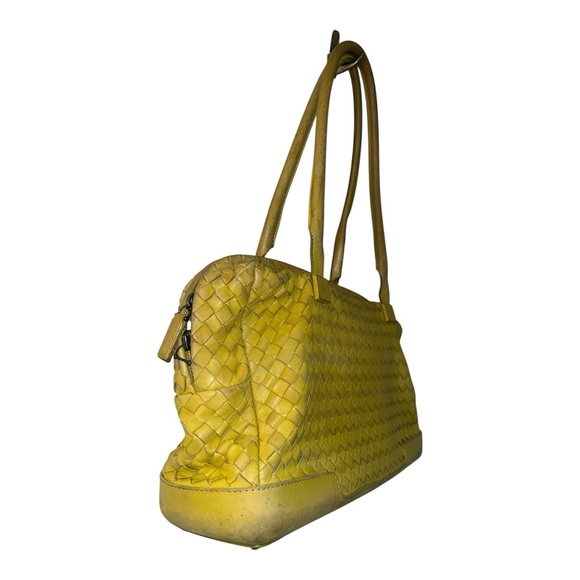 Bottega Veneta Intrecciato Woven Leather Large Shoulder Bag Tote Purse - Picture 4 of 16